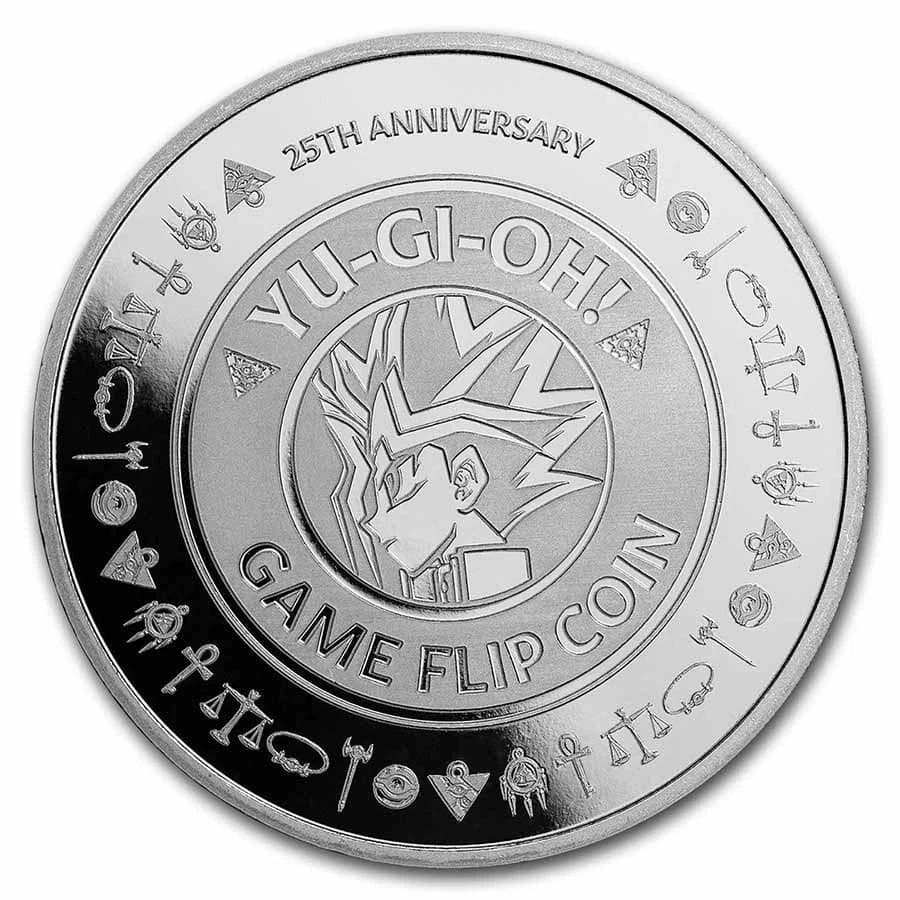 1オンス シルバー 999純銀 遊☆戯☆王 25周年記念 遊戯王