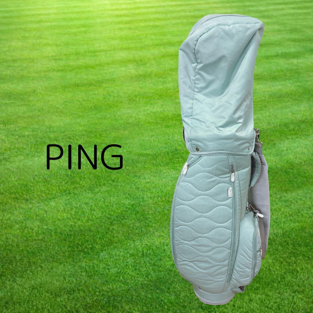 K338 PING マウンテンモデル レディースキャディバッグ