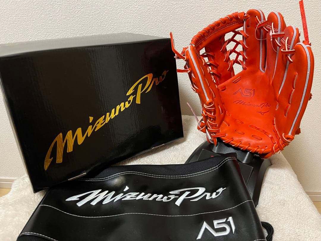 ミズノプロ　イチローモデル　A51　軟式　内野手用　シリコンランバード