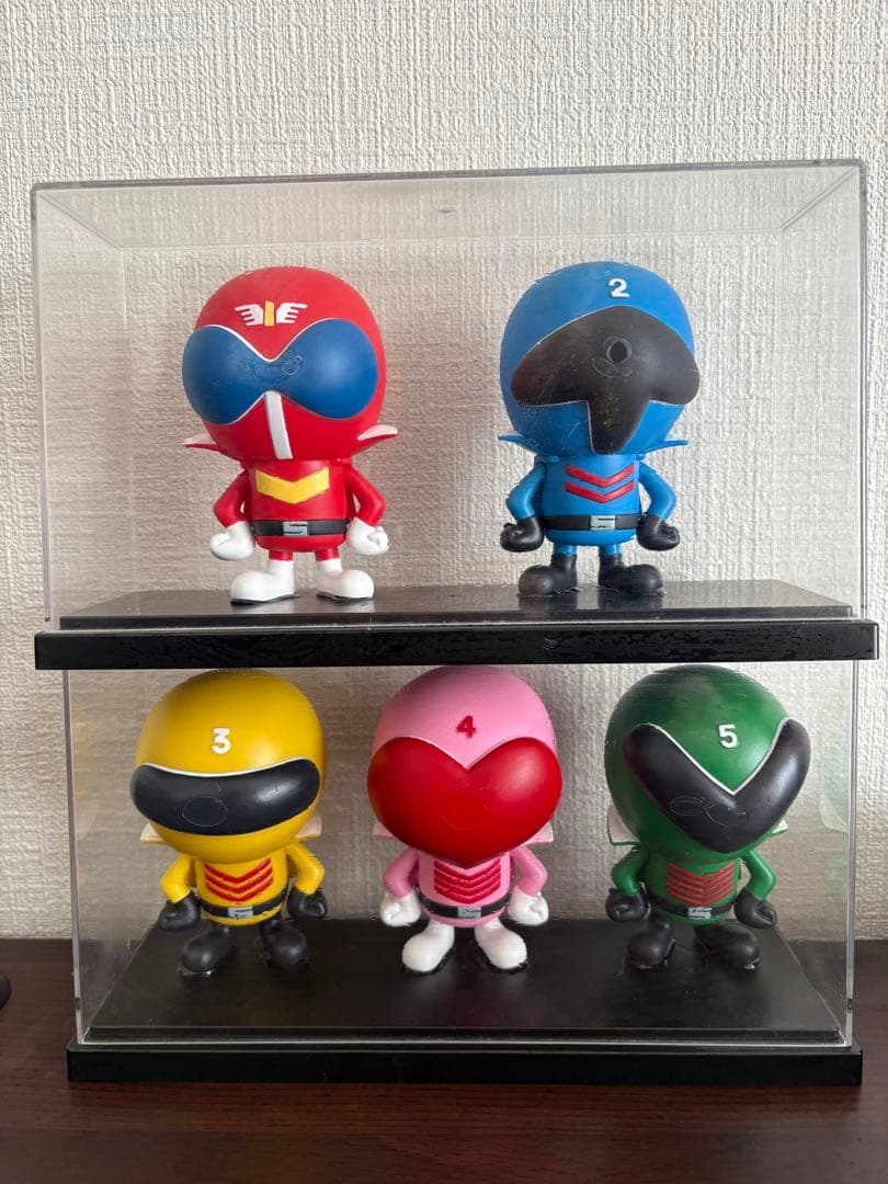 石森デザインワークスコレクション ゴレンジャー5体セット ケース入
