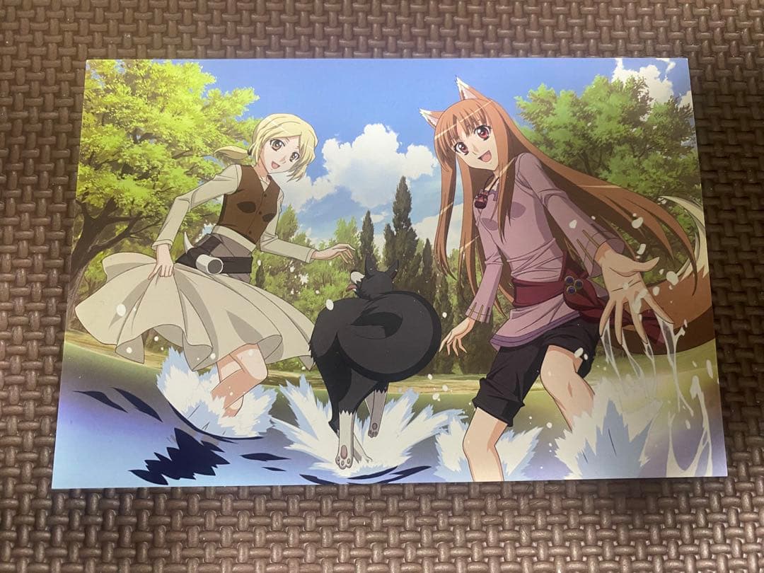 狼と香辛料 アニメ1期 ゲーマーズ 特典 ポストカード イラストカード