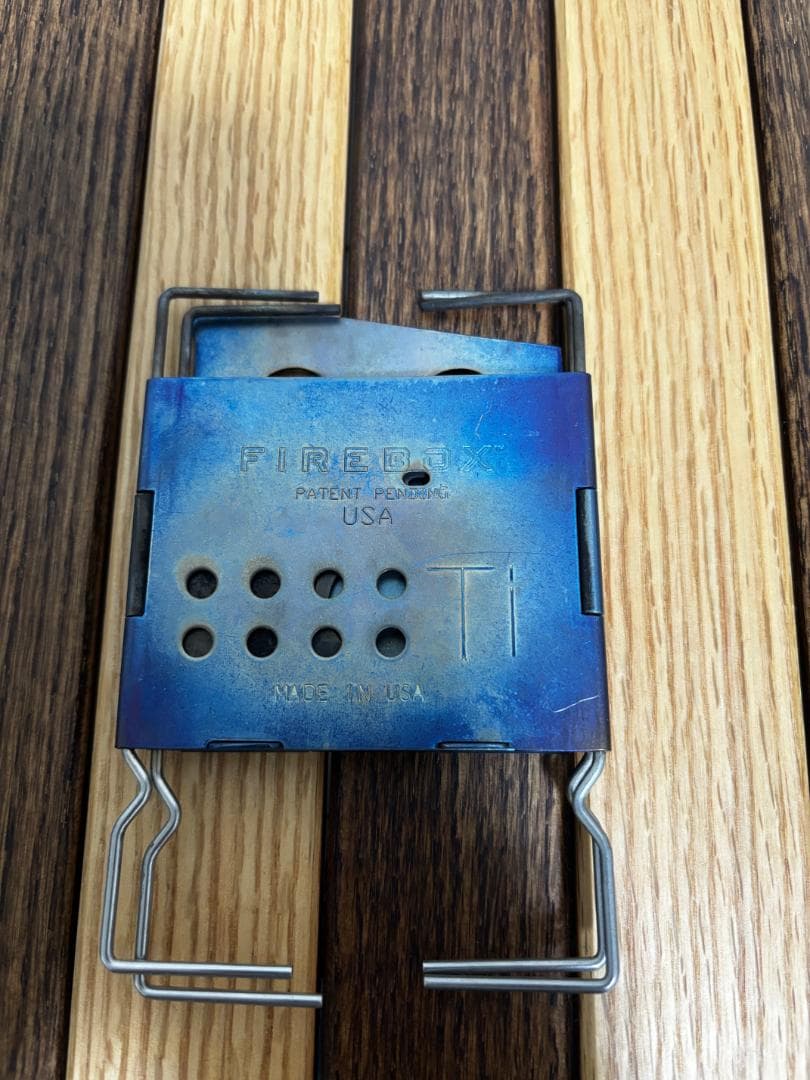 FIREBOX nano GEN2 チタン （FIREBOX収納ケース付き）