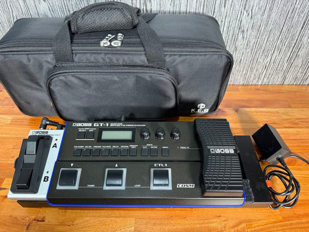 BOSS GT-1 マルチ+ K.E.S KRB-11B + FS-7