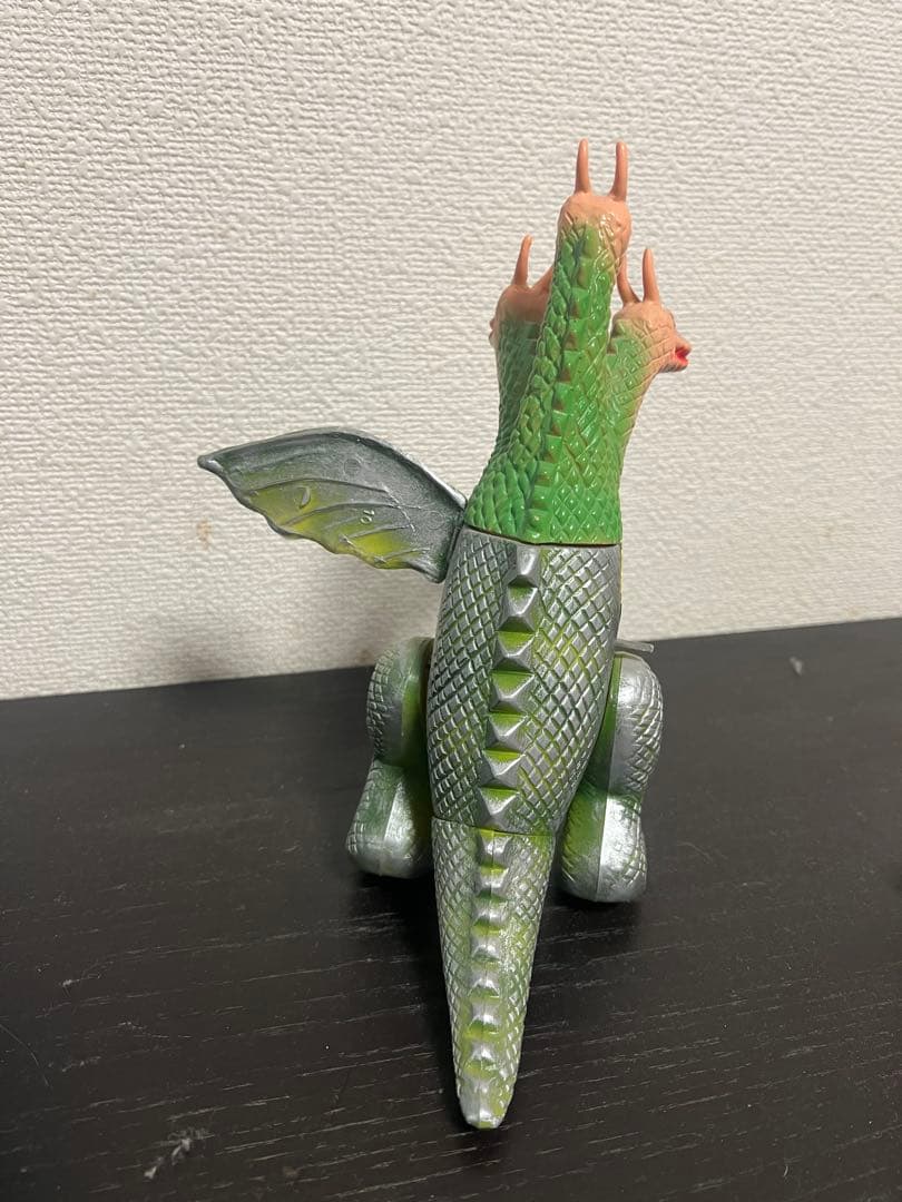 M1号の西村さんのキングギドラゼンマイプラモデル　ジャンク　ブルマァク