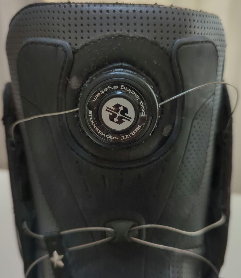 BOAシステム スノーボードブーツ ブラック/レッド