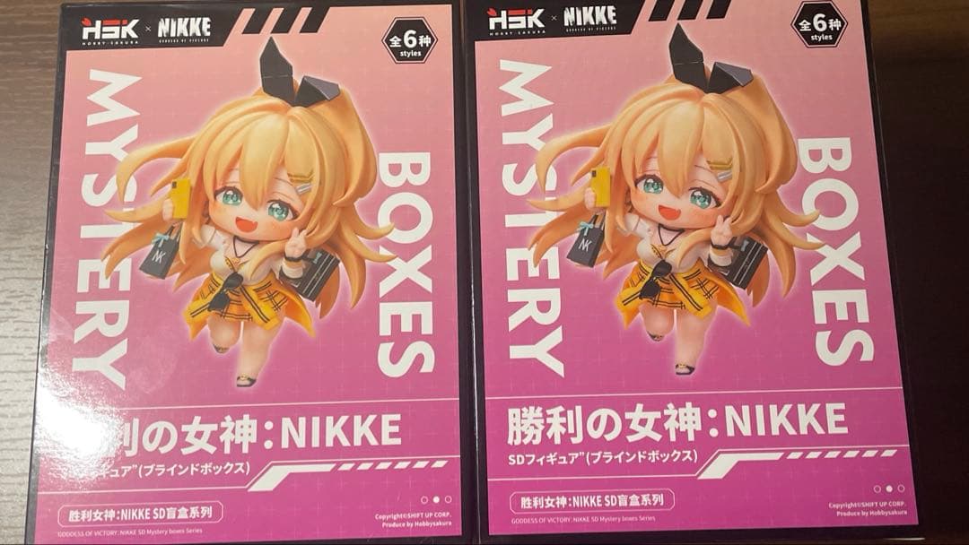 勝利の女神：NIKKE SACシリーズ デフォルメフィギュア　ブラン　ノワール