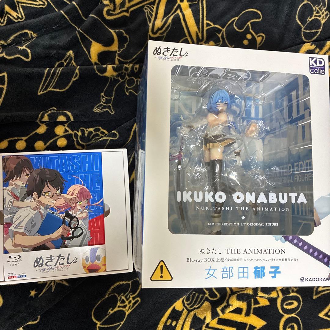 ぬきたし　THE ANIMATION上巻　女部田郁子1/7スケールフィギュア付き