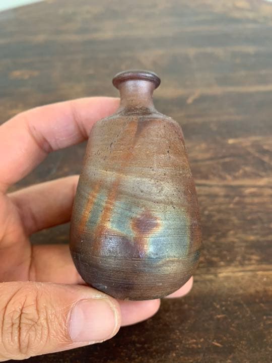 小徳利　備前