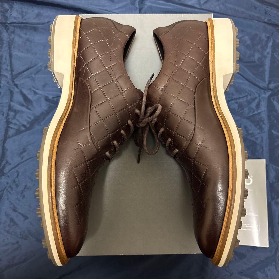 【新品】ecco スパイクレスゴルフシューズ クラシックハイブリッド EU42
