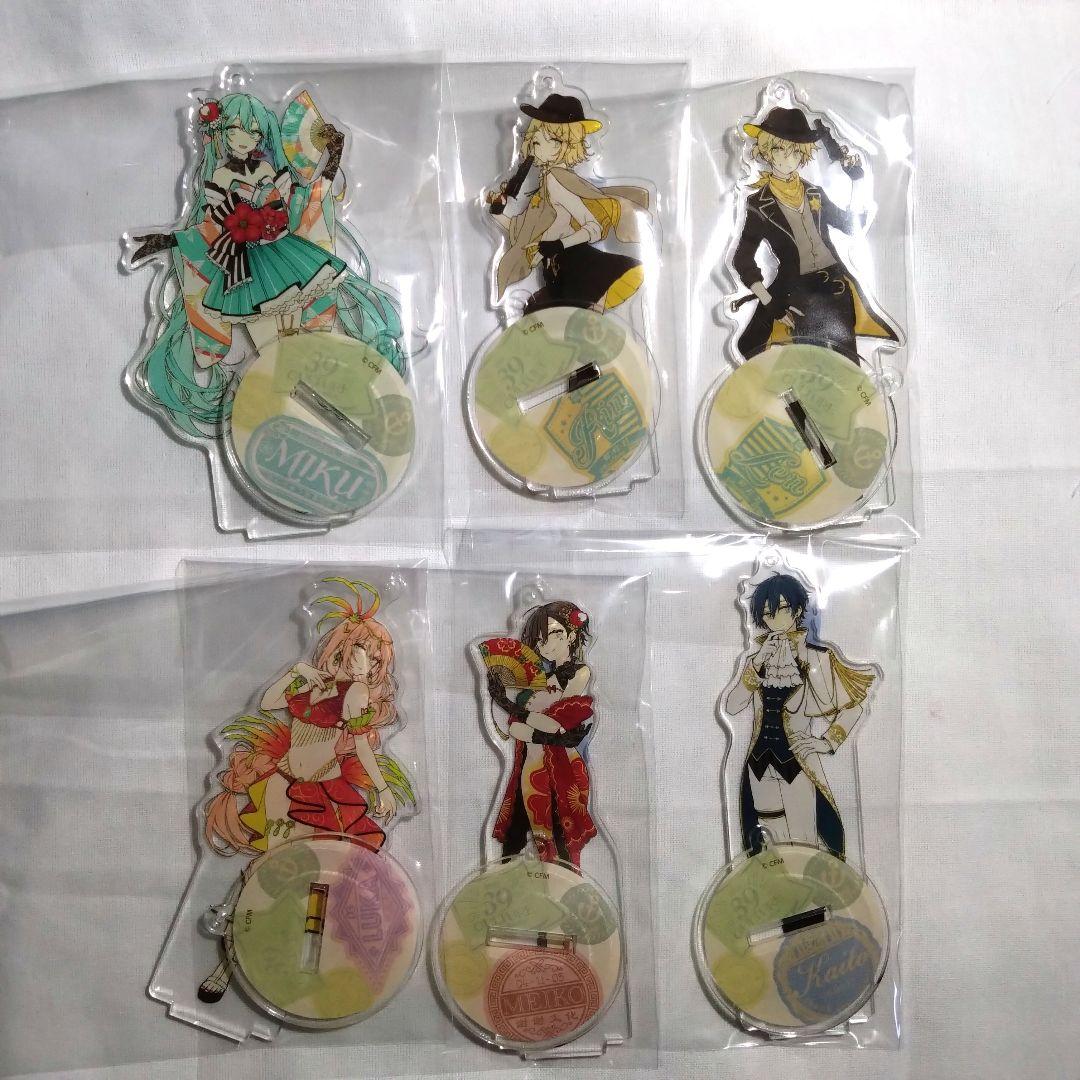 初音ミク　39culture2020 world　アクリルスタンドセット