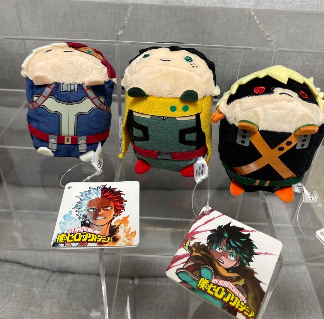 僕のヒーローアカデミア ジャンプフェスタ のるキャラマスコット 3点