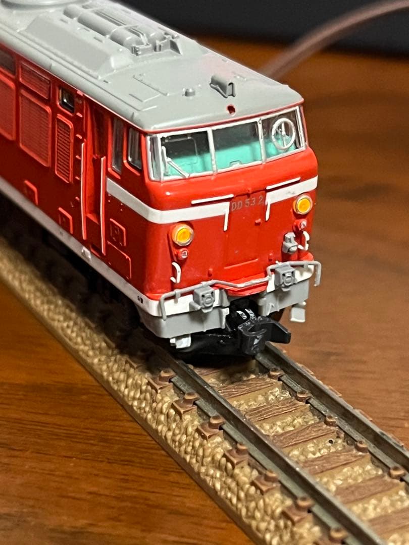DD53 ディーゼル機関車 マイクロエース ライト点灯動力動作確認済ジャンク品
