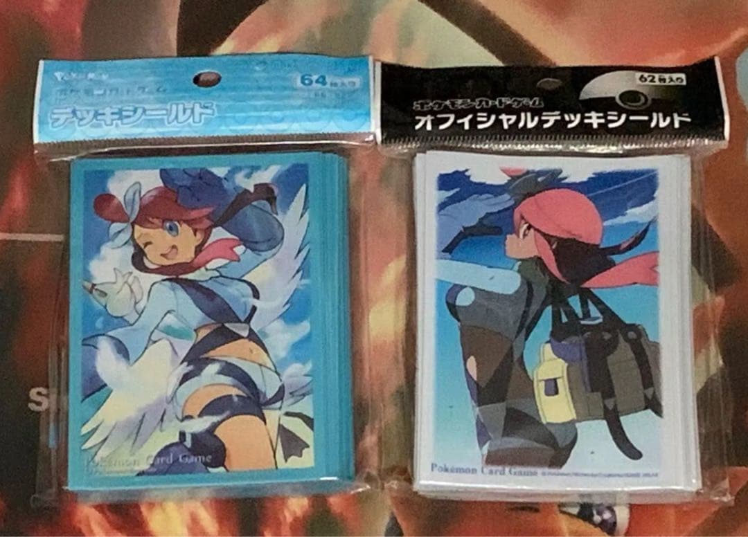 ポケモンカード デッキシールド スリーブ フウロ　BW