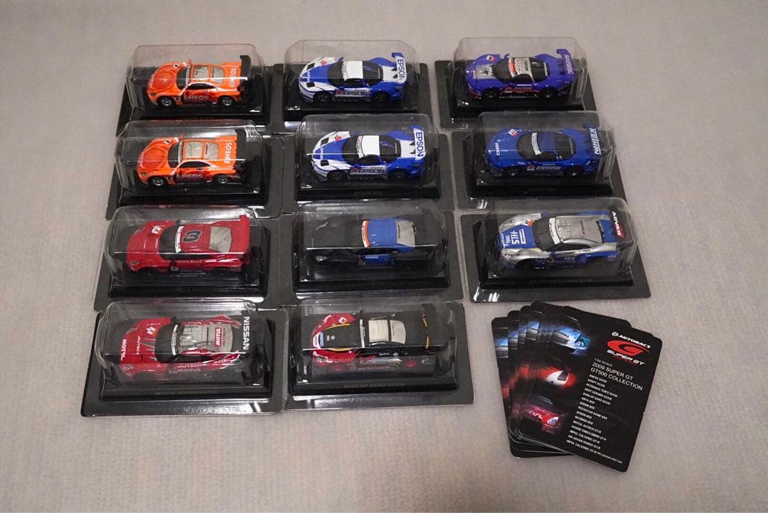 京商 1/64 2009 スーパーGT 9種　11台セット〈ダブり2種類〉