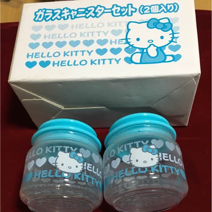 ハローキティ   ガラスキャニスター