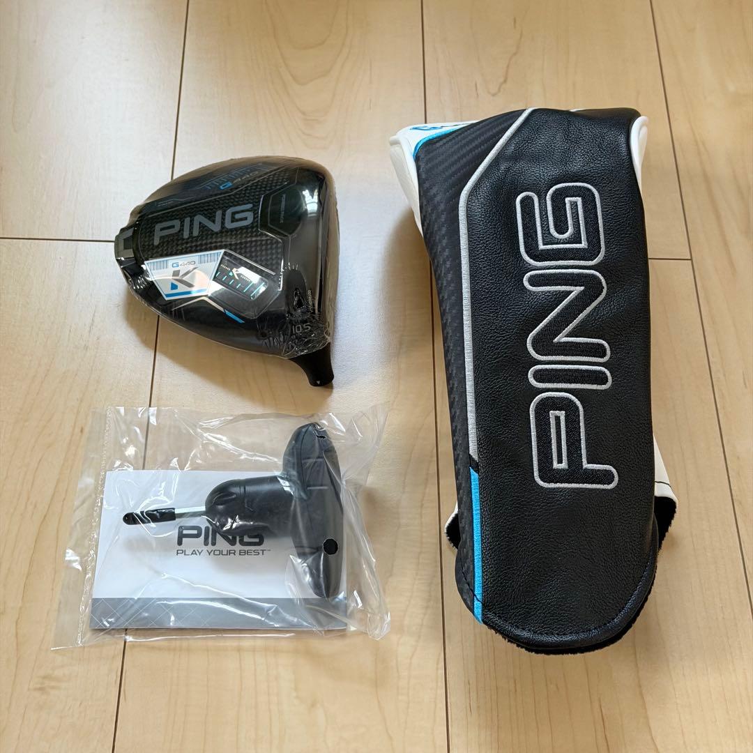 PING G440 K ドライバー 10.5度 ヘッド・カバー、レンチ付き
