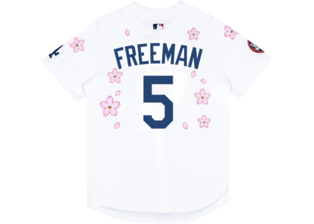 村上隆 mlb ドジャース フリーマン ユニフォーム