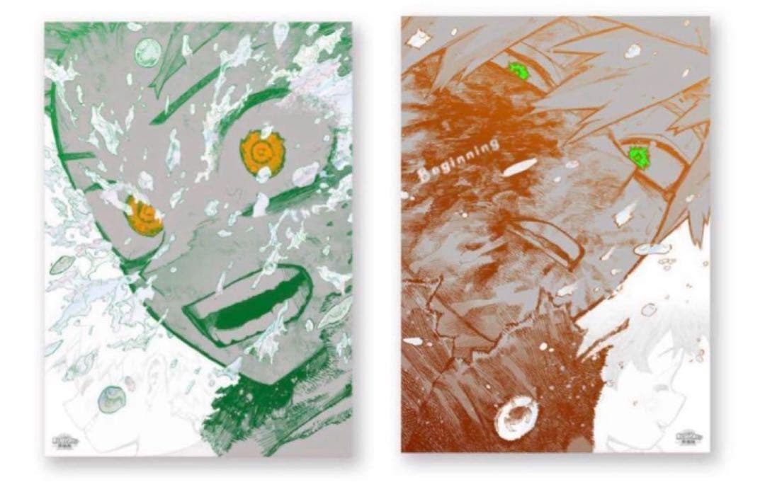 ヒロアカ原画展 ポスター