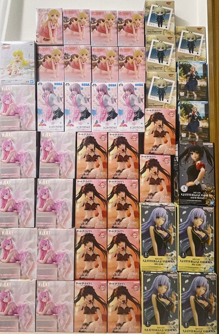 新品未開封　フィギュア43個まとめ売り　デート・ア・ライブ　NIKKE 忍野忍