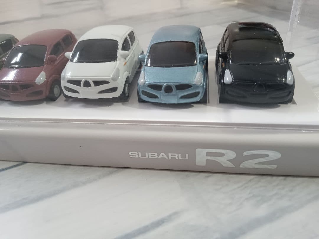 スバル　R2 ミニカー　カラーサンプル　全色セット　11台　ディーラー品　非売品