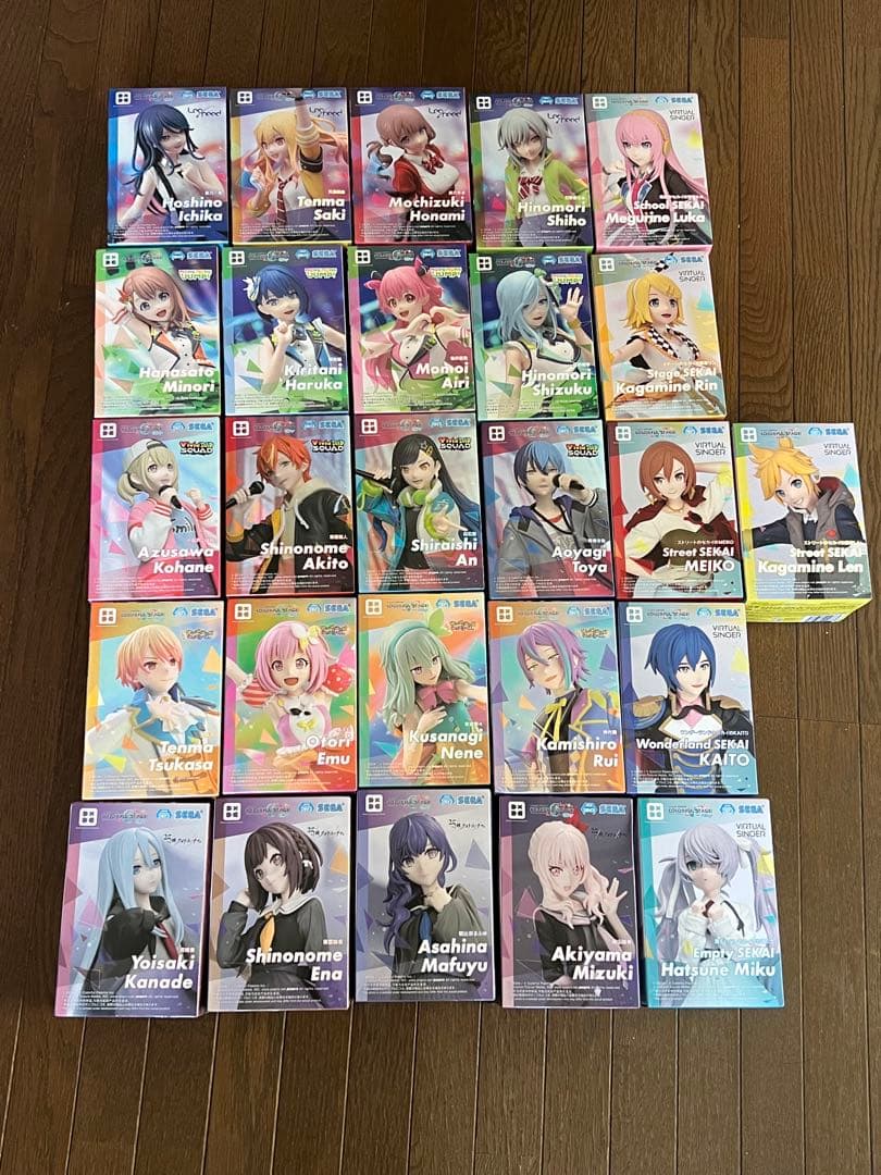 プロセカ　フィギュア　完全コンプリート　26個　未開封