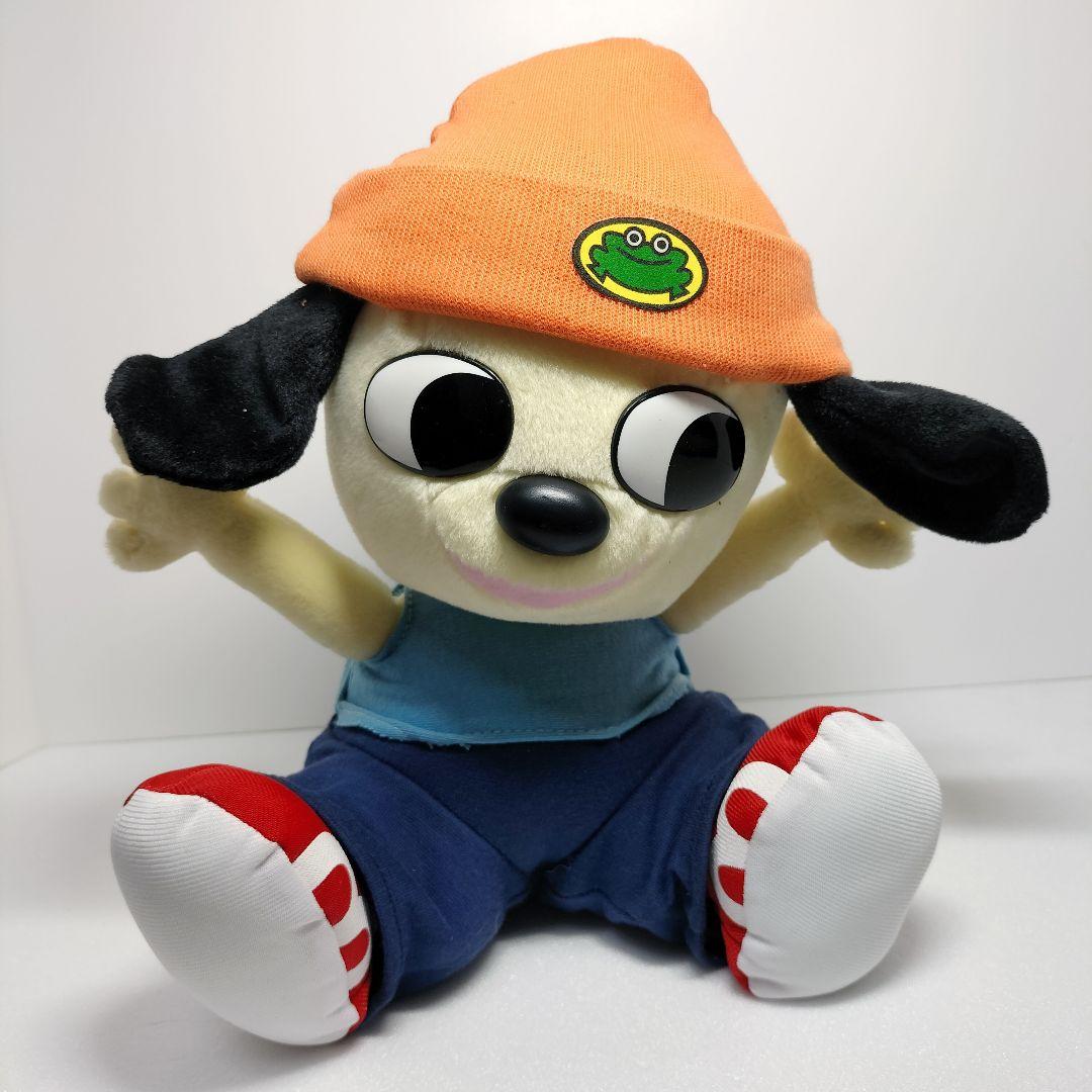 当時物 レア バンダイ ダンシング パラッパラッパー ぬいぐるみ 動作確認済み