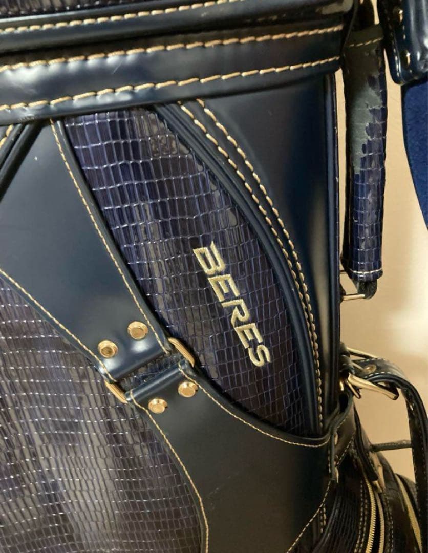ホンマ　BERES　ベレス　ゴルフ　キャディバッグ　9.5型　ゴルフバッグ