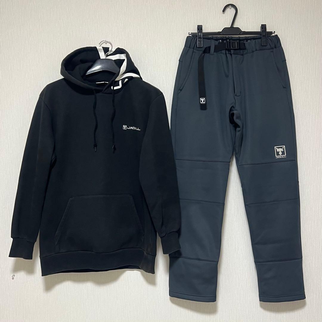 ジャッカル　ソフトシェルパンツ　L /ジャッカル　パーカー　XL 2点セット