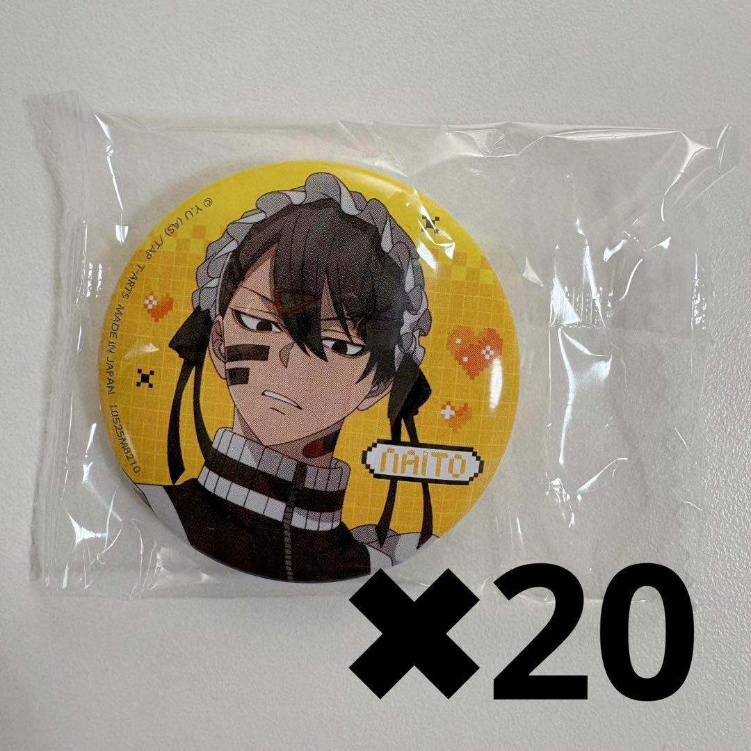 桃源暗鬼 ジャージメイド 缶バッジ 無陀野無人 ガチャ