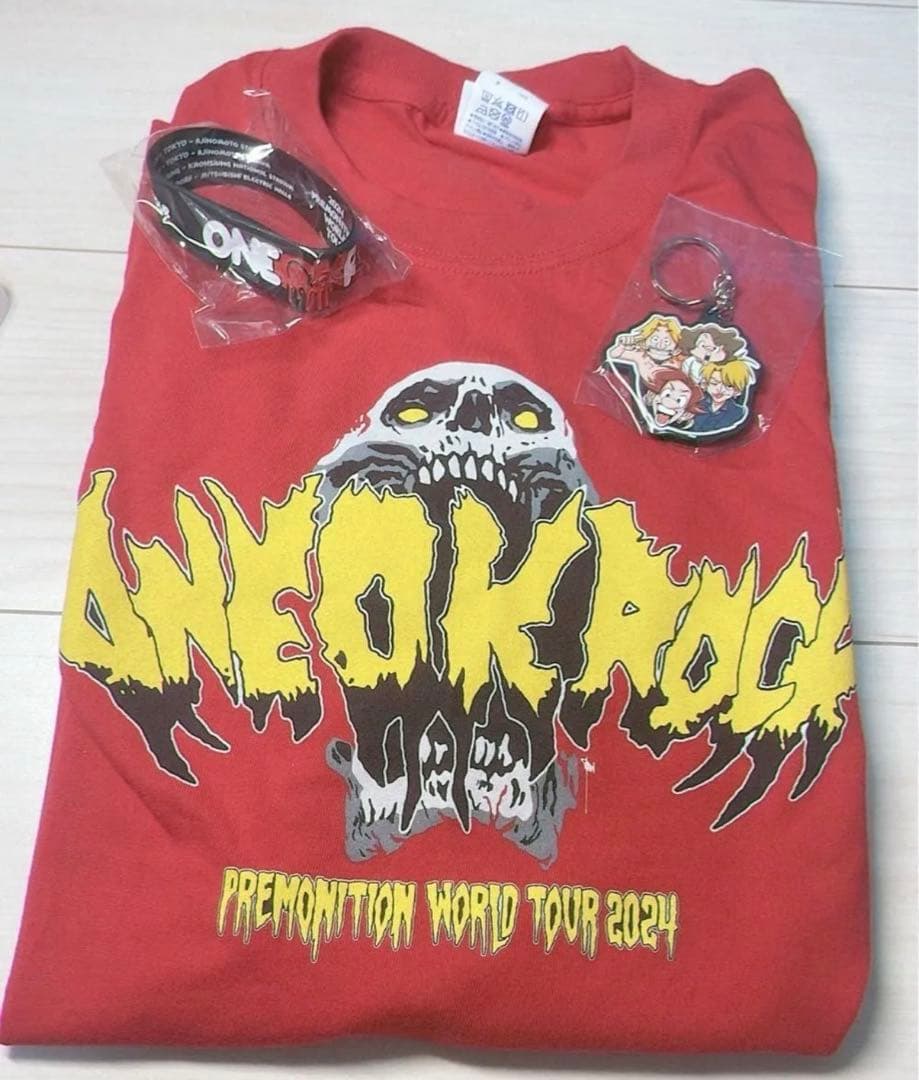 ワンオク　WORLD TOUR 2024 Tシャツ　Lラババン　キーホルダー