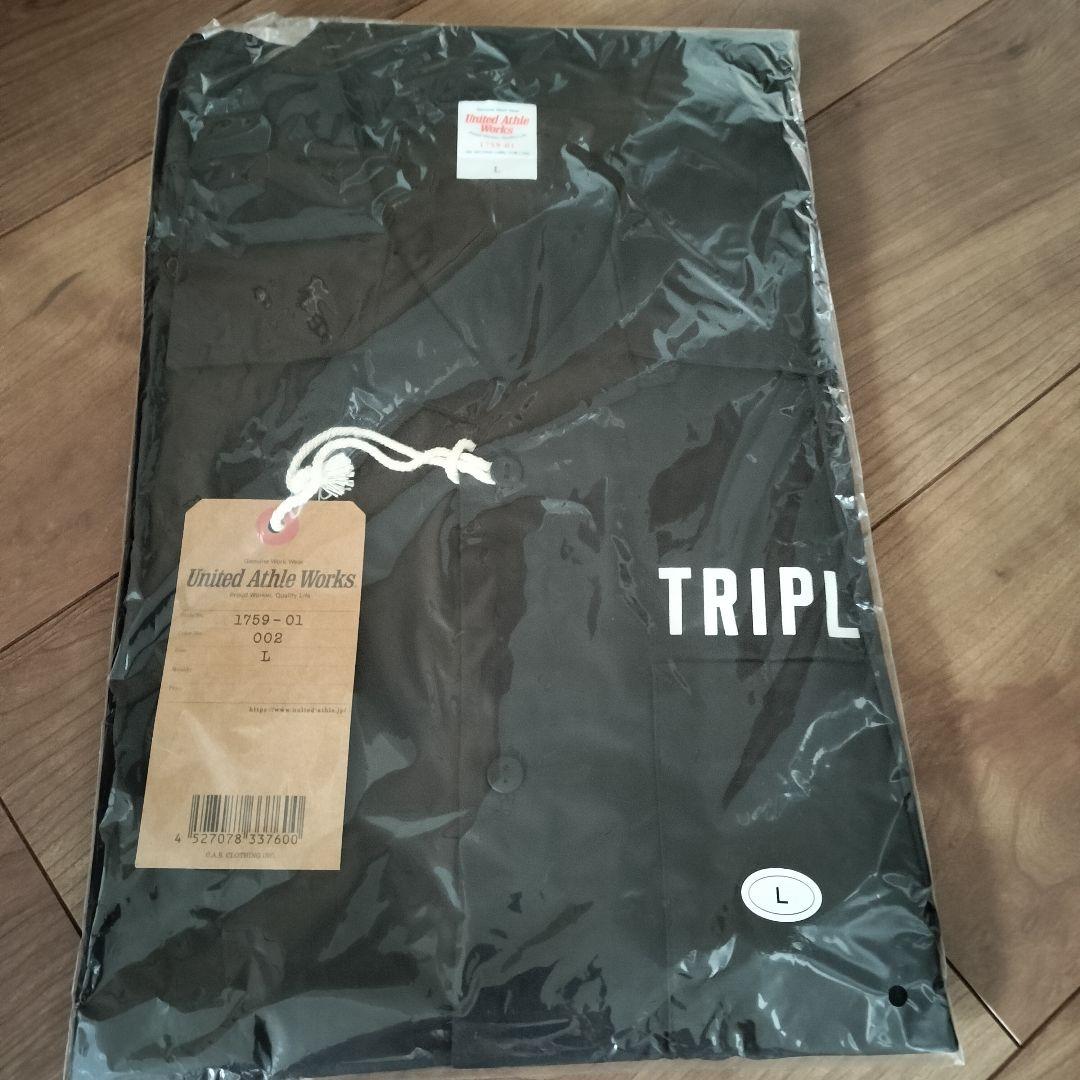 TRIPLEAXE オープンカラーシャツ