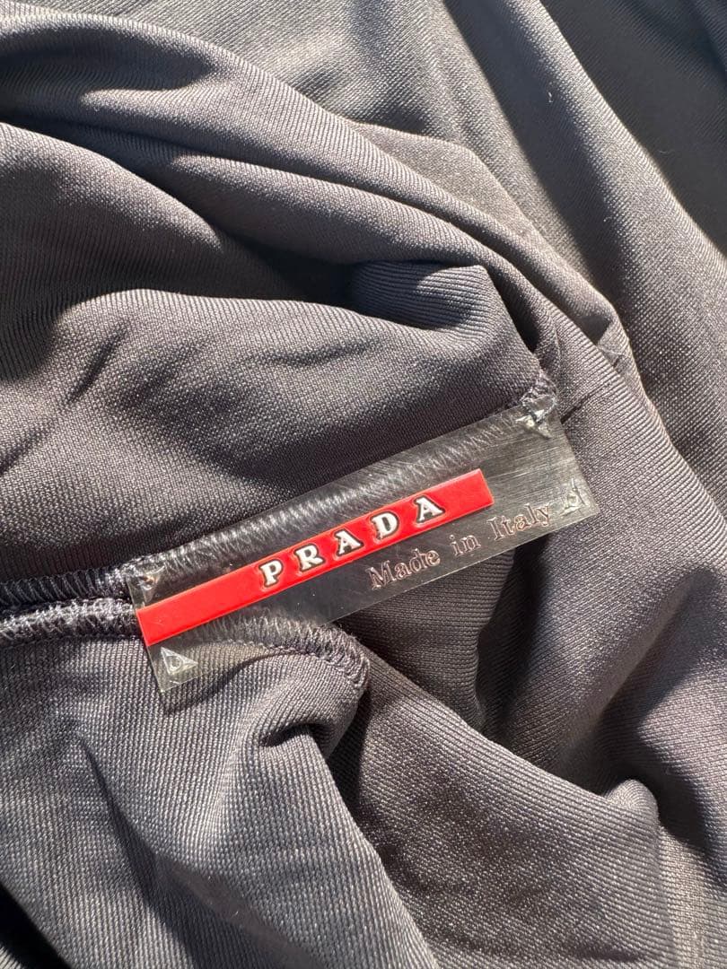 PRADA SPORT ハイネック長袖シャツ ブラック