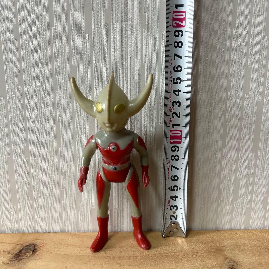 ウルトラマン　ウルトラの父　ソフビ　ブルマァク　当時物　年代物