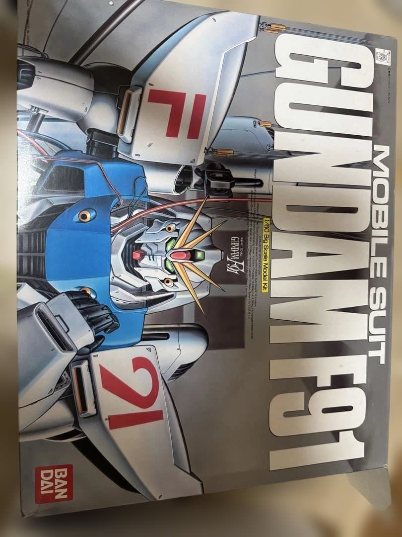 ＊【未組立・当時物】1/60 ガンダムF91 ビッグスケールモデルキットバンダイ