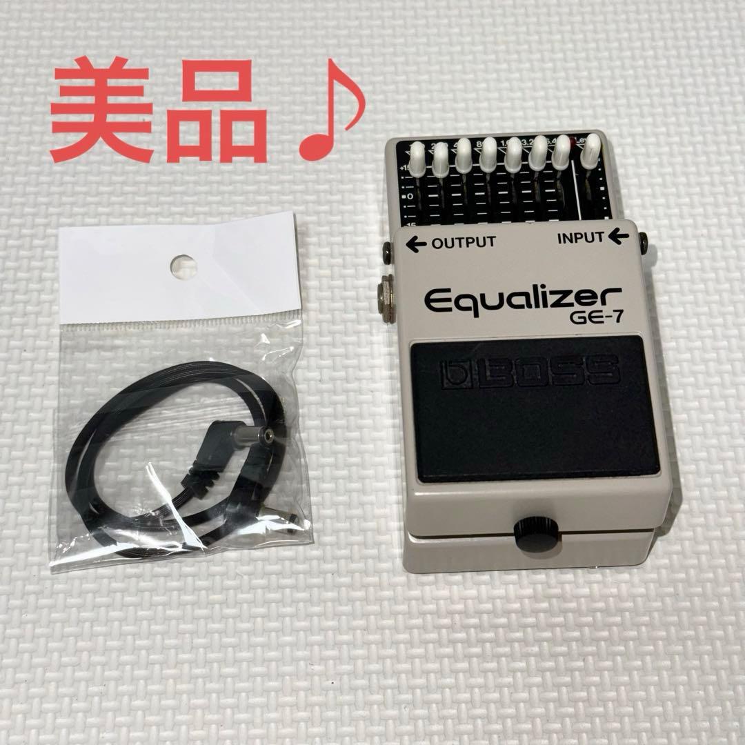 〚美品〛✦BOSS GE-7 イコライザー ギター エフェクター 日本製✦
