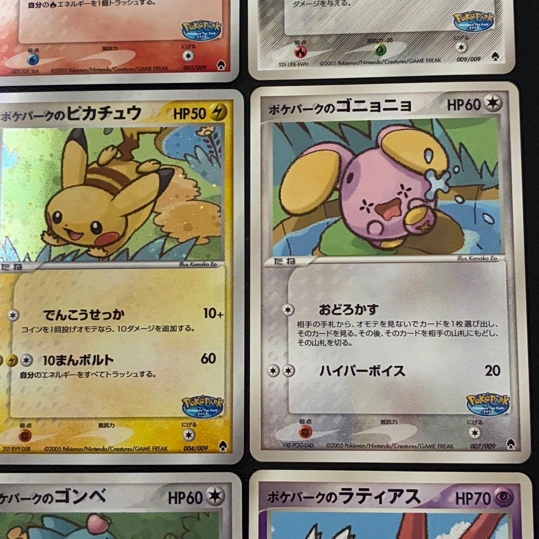 ポケモンカード　ポケパーク　フォレストシート　開封済み　プロモ