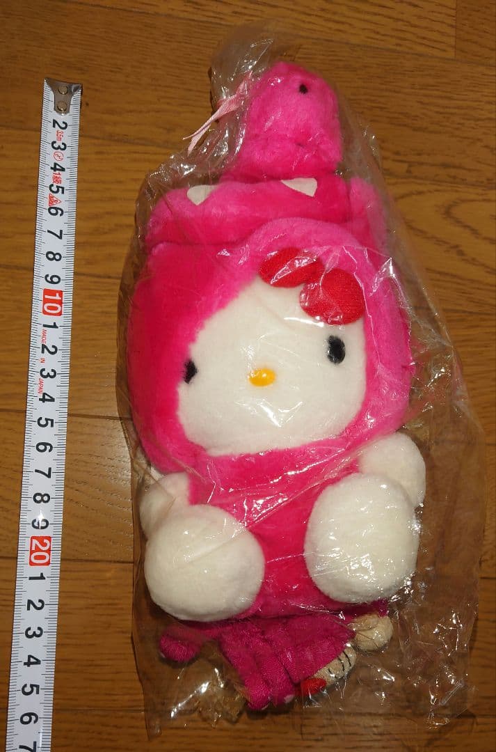 当時物 タグ付 未使用品 サンリオ はろうきてぃ ハローキティ 干支ぬいぐるみ