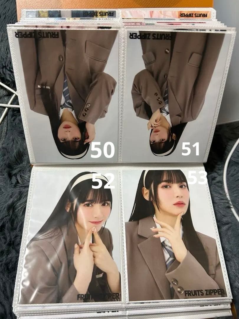 FRUITS ZIPPER ふるっぱー 鎮西寿々歌 生写真 ①