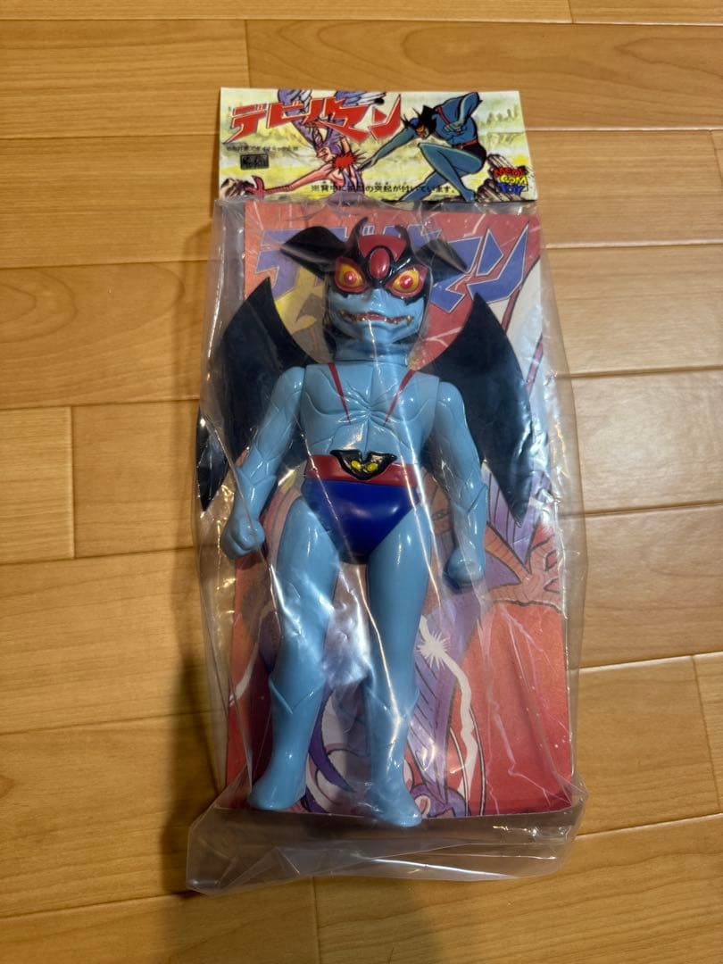 デビルマン レトロデザイン版 ソフビ メディコムトイ 面取れ