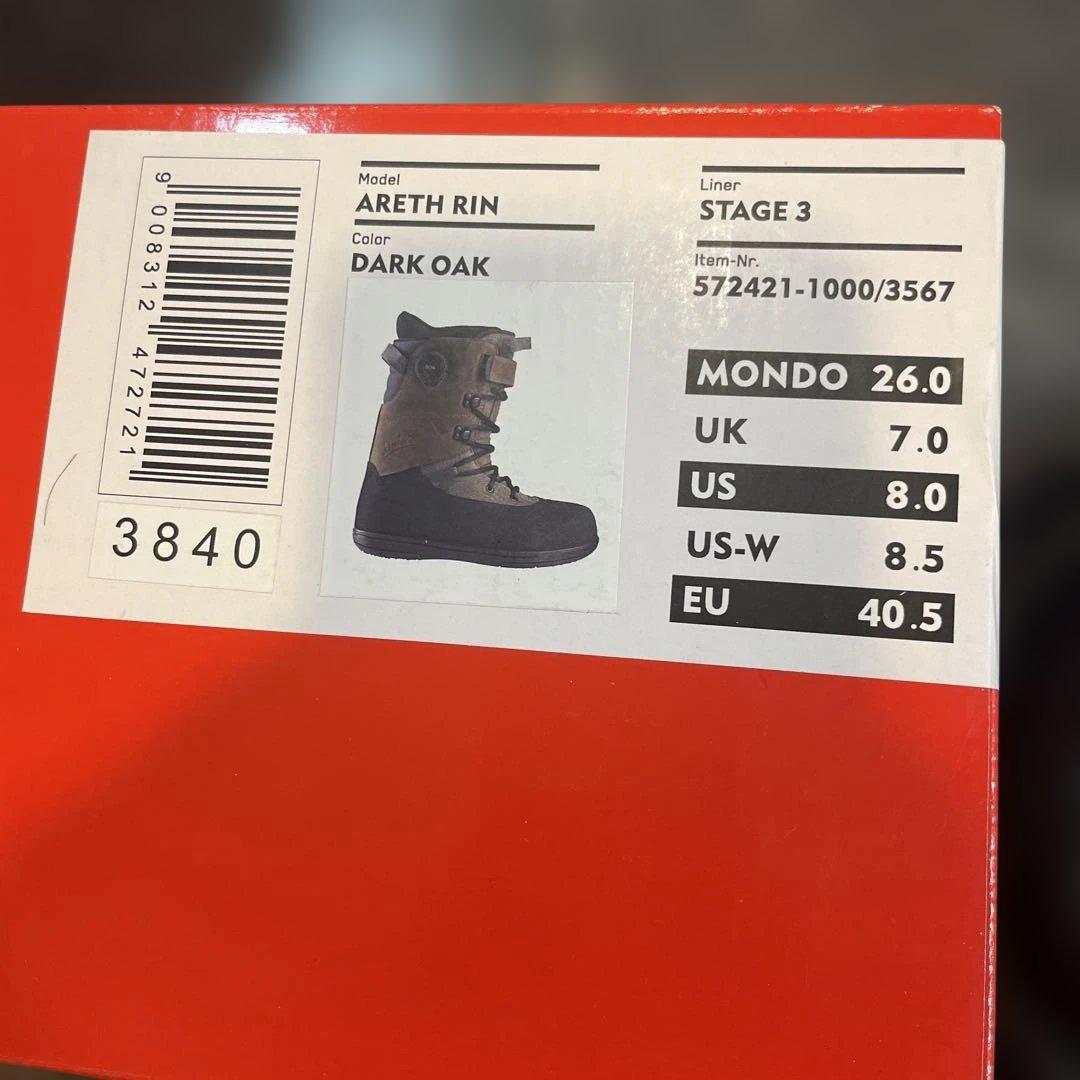 DEELUXE AREth RIN 24-25 S3 26センチ アースリン