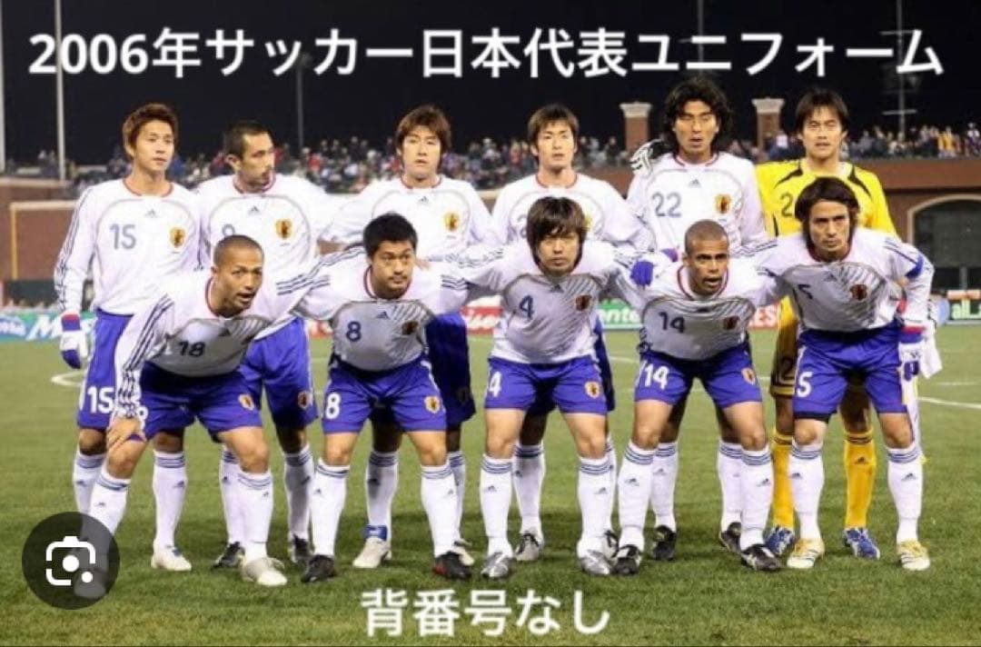 【新品】adidas サッカー日本代表ユニホーム　2006 アウェー　サイズM