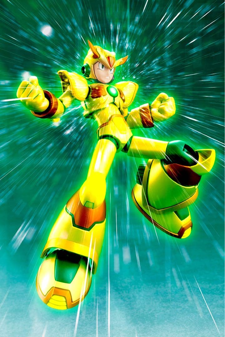 【組立済】コトブキヤ　ロックマンX マックスアーマー ハイパーチップVer.