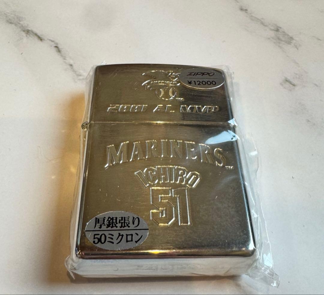 激レア イチロー マリナーズ MARINES 51 野球 ZIPPOライター