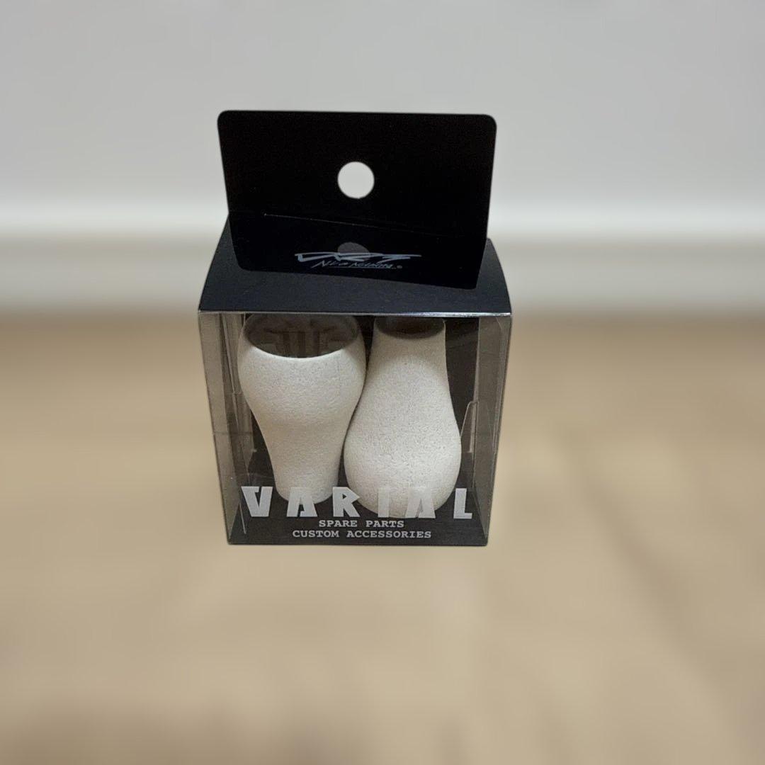 DRT バリアルハンドルノブ　ファットノブ　ホワイト　美品
