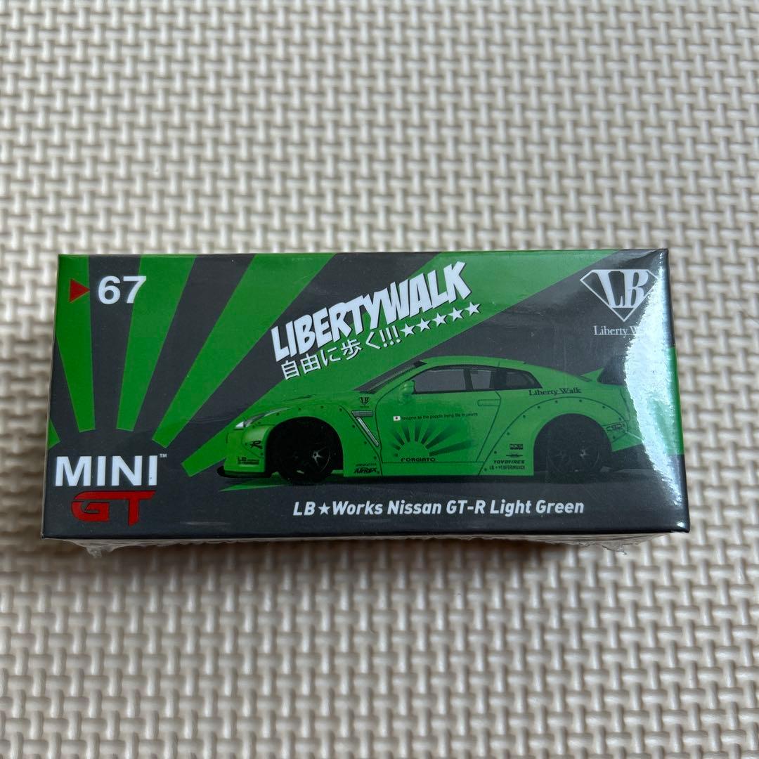 MINIGT 1/64 No.67 LB★WORKS Nirsan GT-R