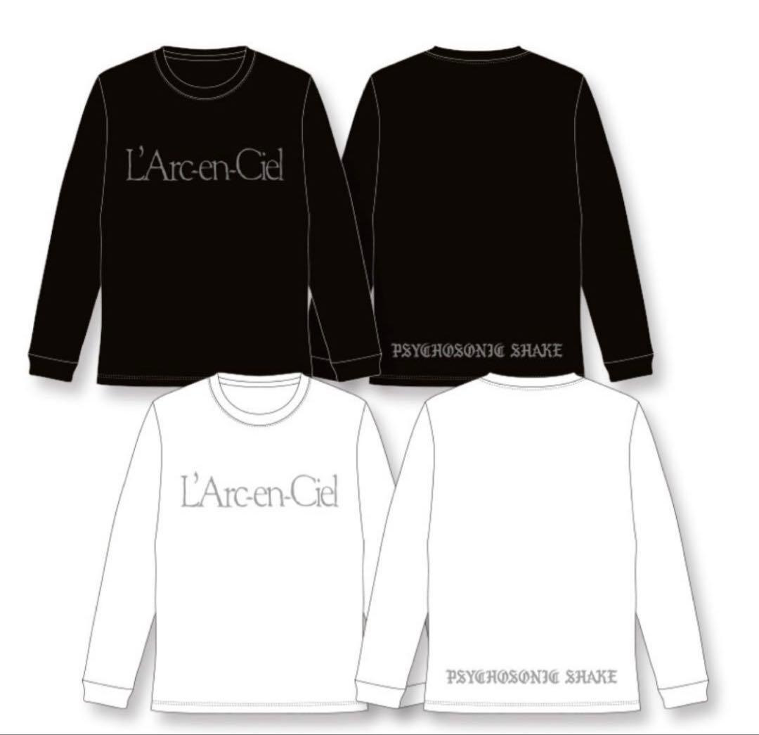 L'Arc-en-Ciel 旧ロゴ長袖Mサイズ 2色セット＋ラルカジノドル札付