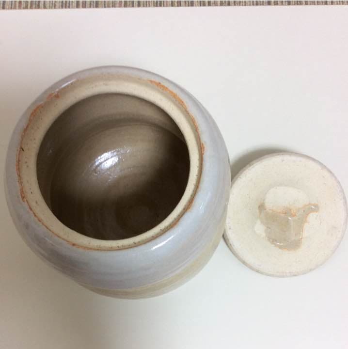 萩焼 中村松堂 水指