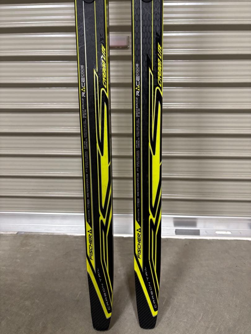 クロスカントリースキー　フリー走行　フィッシャー　SNS 177cm