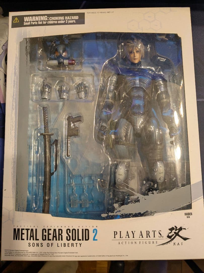 【メタルギア】メタルギアソリッド2　雷電　フィギュア