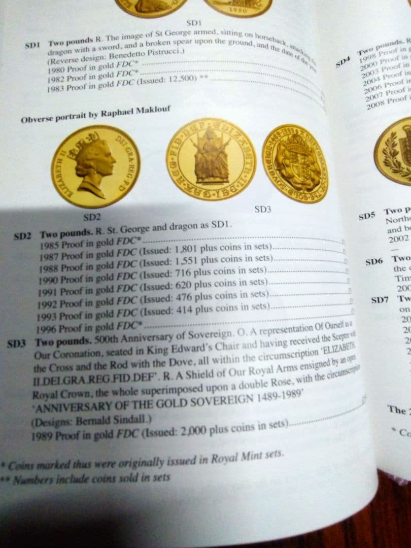 超希少　PCGS-PF　PR68 ミドルエリザベス 2ポンド 金貨 1992